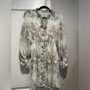 Floral cocktail dress. Size small.